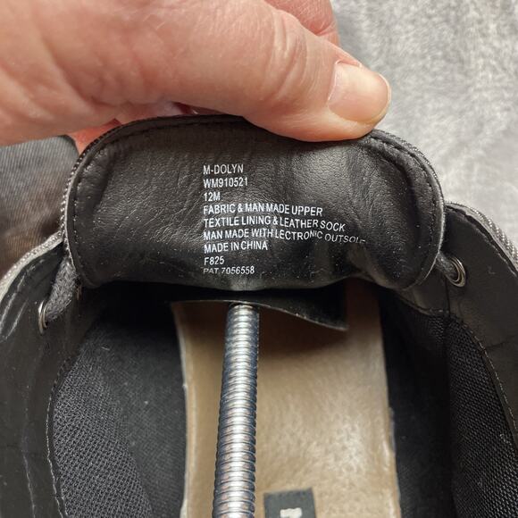 Madden M-Dolyn Denim Chukka Boots Mens 12M Blue Canvas Lace Up Hipster Shoes - Picture 7 of 11